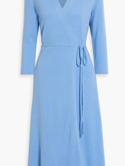 Florentina cashmere midi wrap dress