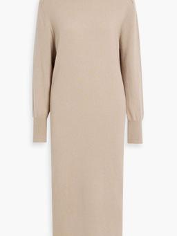 Lily cashmere turtleneck midi dress