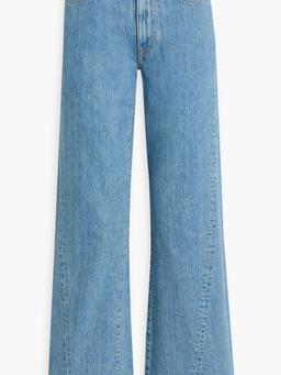 Grace high-rise wide-leg jeans