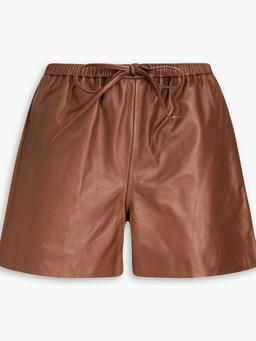 Ifeiona leather shorts