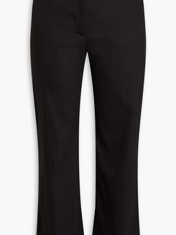 Talia cotton-blend kick-flare pants