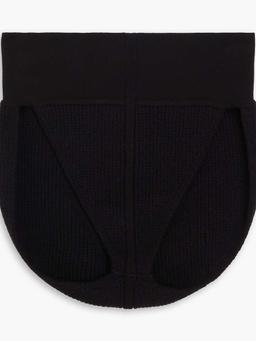 Ribbed cashmere-blend shorts