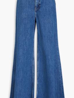 High-rise wide-leg jeans