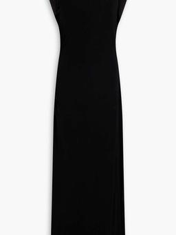 Draped jersey gown
