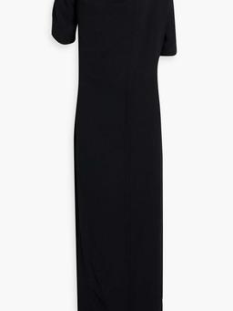Crepe maxi dress