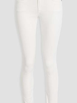 Mid-rise skinny jeans