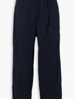 Sineba belted Lyocell-blend track pants