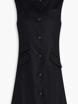 Slade linen-blend mini dress