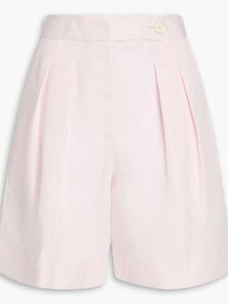 Terri linen and Lyocell- blend twill shorts