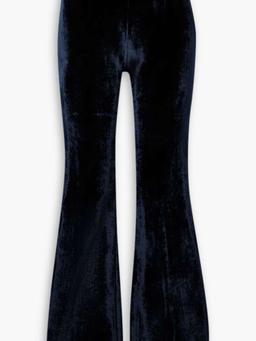 Velvet flared pants