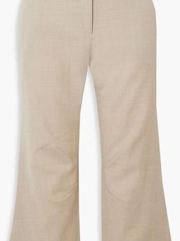 Racing woven kick-flare pants
