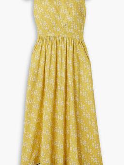 Cecelia ruffled floral-print cotton maxi dress