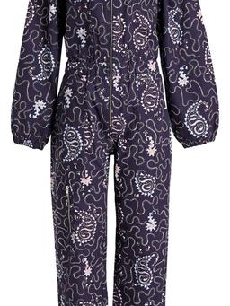 Nilaney printed cotton jumpsuit