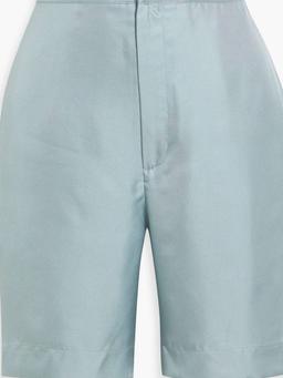 Poseidon silk-twill shorts