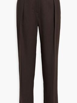 Draper wool-twill tapered pants
