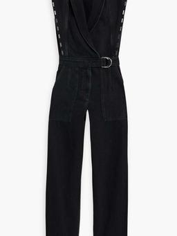 Bilae embellished denim jumpsuit