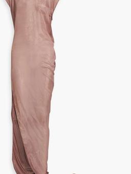 Edfu asymmetric silk-chiffon maxi dress