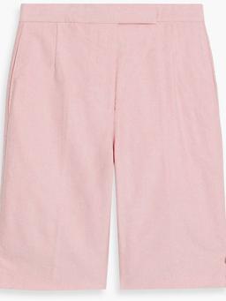 Cotton Oxford shorts