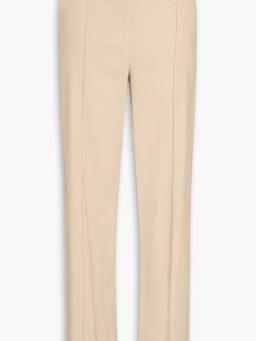 Cruz linen-blend straight-leg pants