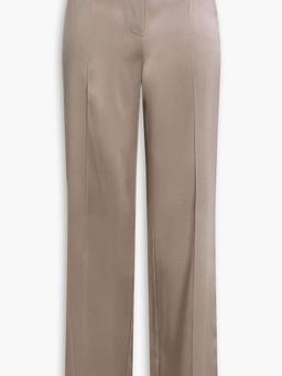 Tova silk-satin straight-leg pants