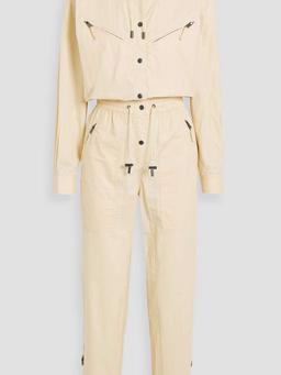Franca cotton-poplin jumpsuit