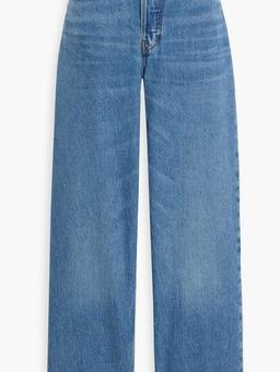 The Slouchy Straight cropped boyfriend jeans