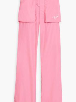 Taffeta tapered pants