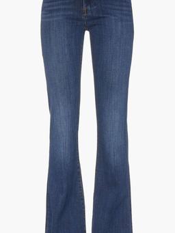 Le High Flare faded high-rise flared jeans