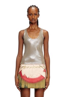 Metallic tank top