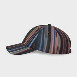 Paul Smith Women's 'Midnight Swirl' Baseball Cap Black
