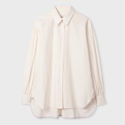 Paul Smith Women's Ecru Oversized Shirt White