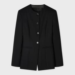 Paul Smith Women's A Suit To Travel In - Black Collarless Jacket