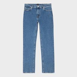 PS Paul Smith Women's Mid Wash Straight-Fit 'Happy' Jeans Blue