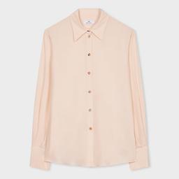 PS Paul Smith Women's Cream Silk-Blend Blouse White