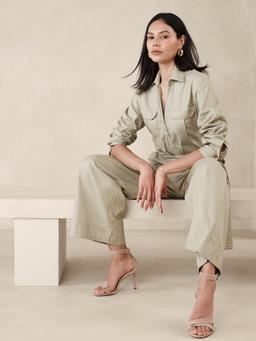 Twill Jumpsuit