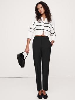High-Rise Modern Slim Refined Ankle Pant