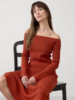 Off-Shoulder Sweater