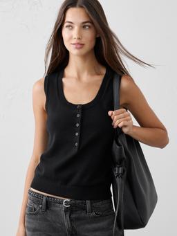 Henley Sweater Tank