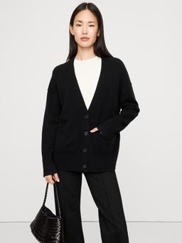 Boyfriend Cashmere Cardigan