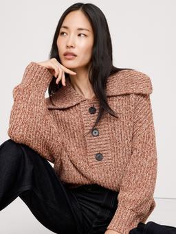 Oversized Cotton Sailor Sweater