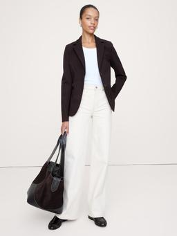 Slim Everywhere Ponte Blazer