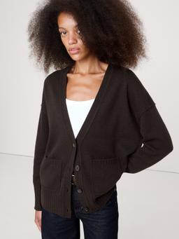 Boyfriend Cashmere Cardigan