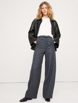 Ultra-High Rise Relaxed Barrel Donegal Pant