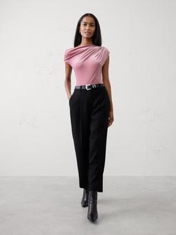 Velvet Off-Shoulder Top