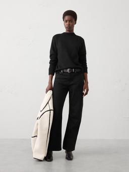 Brushed Pullover Sweater