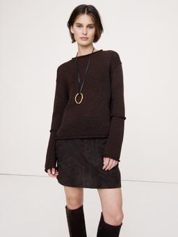 Cotton Roll-Neck Sweater
