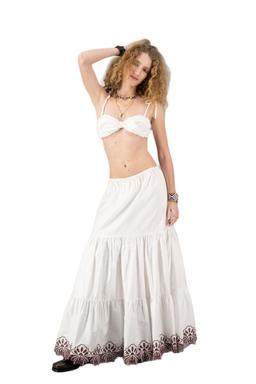 Sole In White Cotton