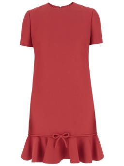 Crepe Couture Short Dress