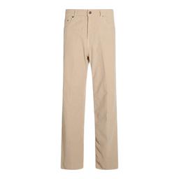 Beige Cotton Jeans