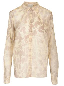 'nuages Fleuris' Print Shirt